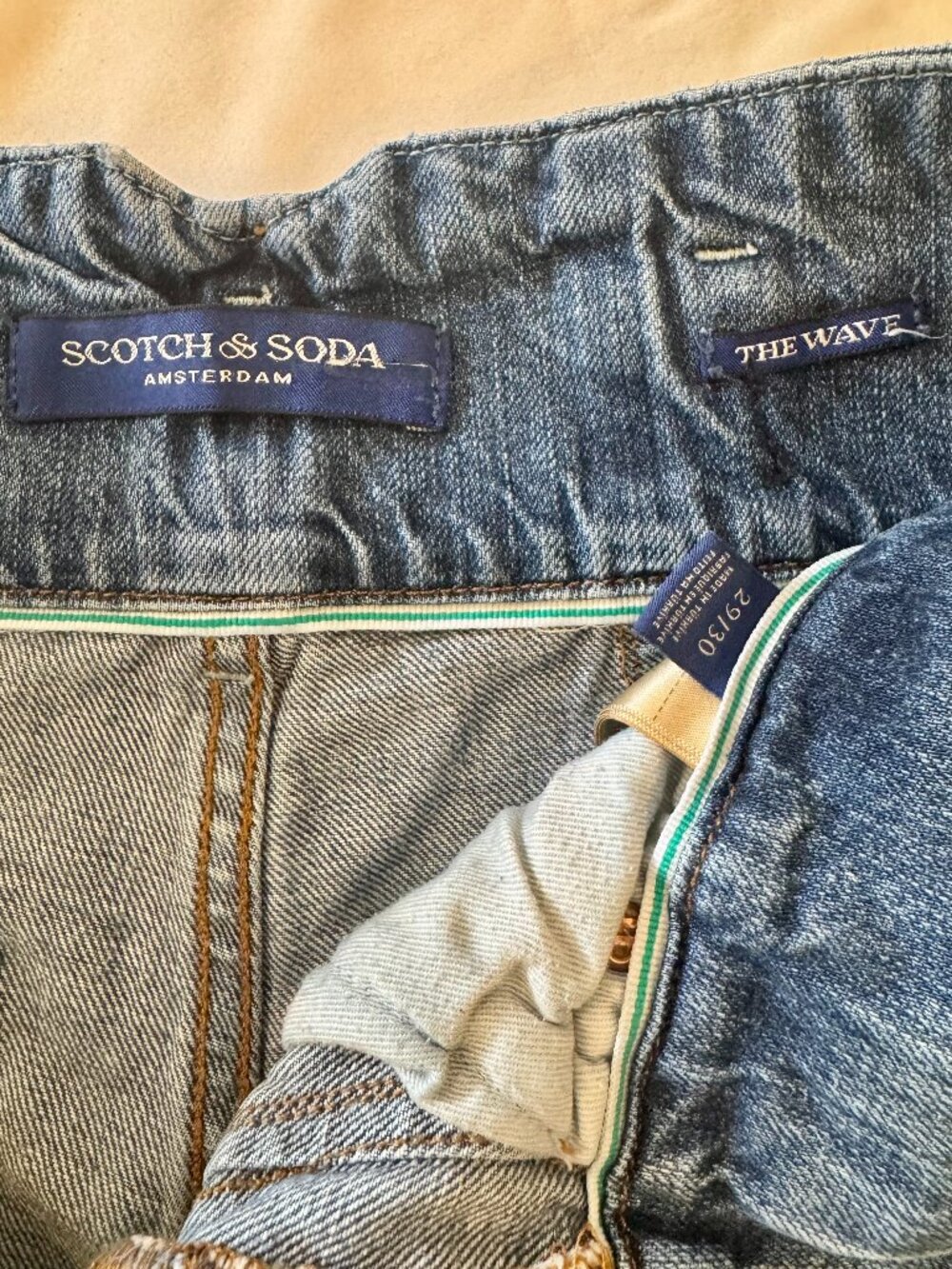 Scotch & Soda The Wave Wide Leg Jeans Size 29/30 - Picture 7 of 10